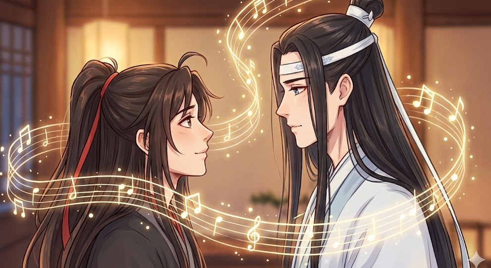 言葉を超えた視線と心の声の演出