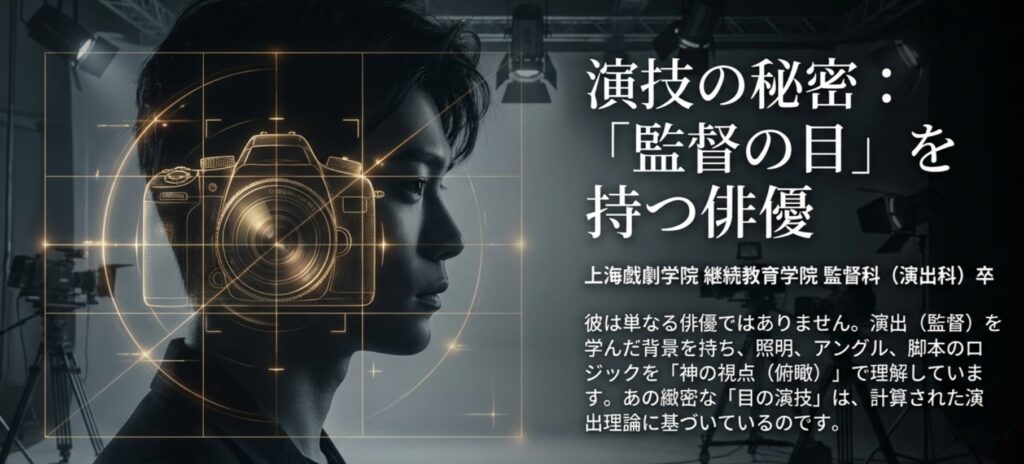 上海戯劇学院出身が演技に与えた影響