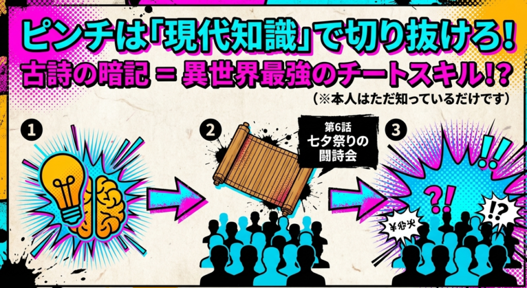現代の知識で無双!?古詩チート炸裂で笑いと胸キュンが止まらない