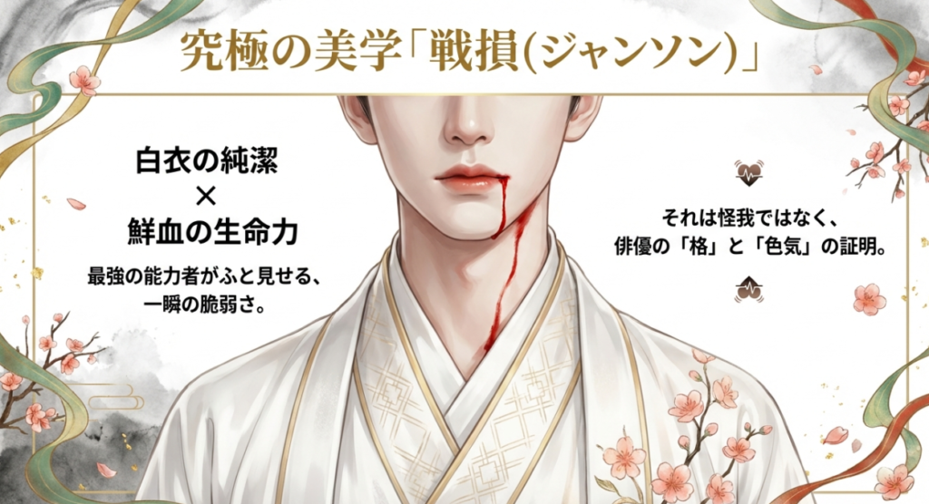 イケメンの登竜門？「戦損（ジャンソン）」メイクという究極の美学