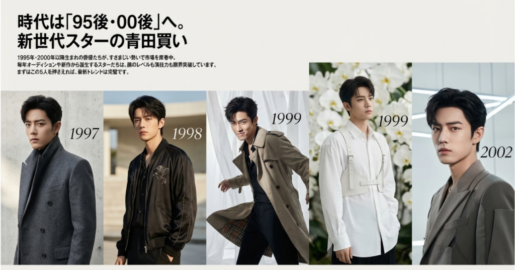 沼落ち注意！95後・00後の新世代スター大集合