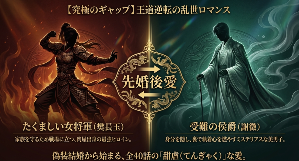 あらすじと型破りな
キャラクター設定