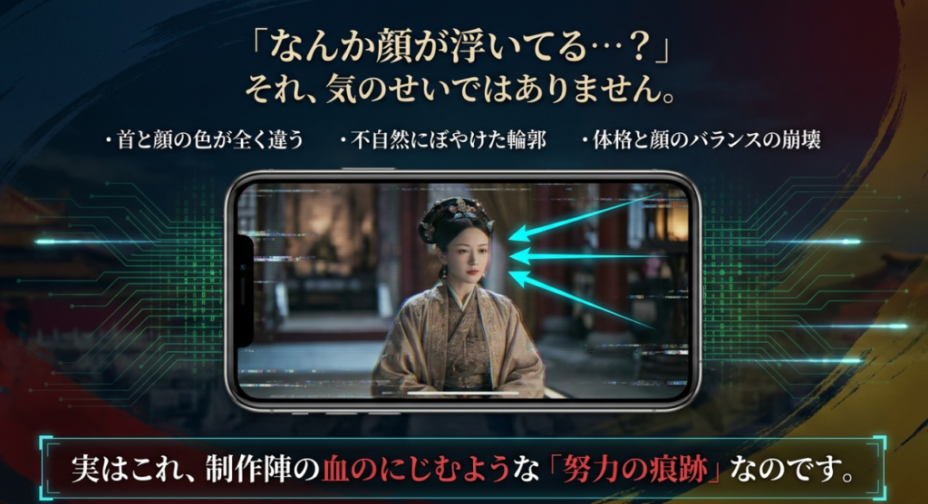 顔が浮いて見える3つの技術的な理由
