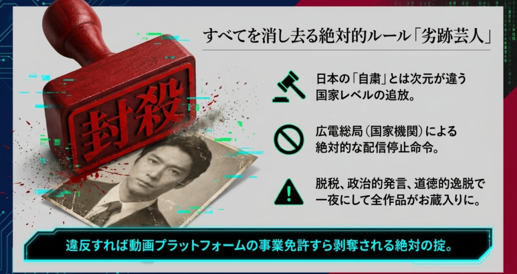 広電総局が発動する封殺とお蔵入り