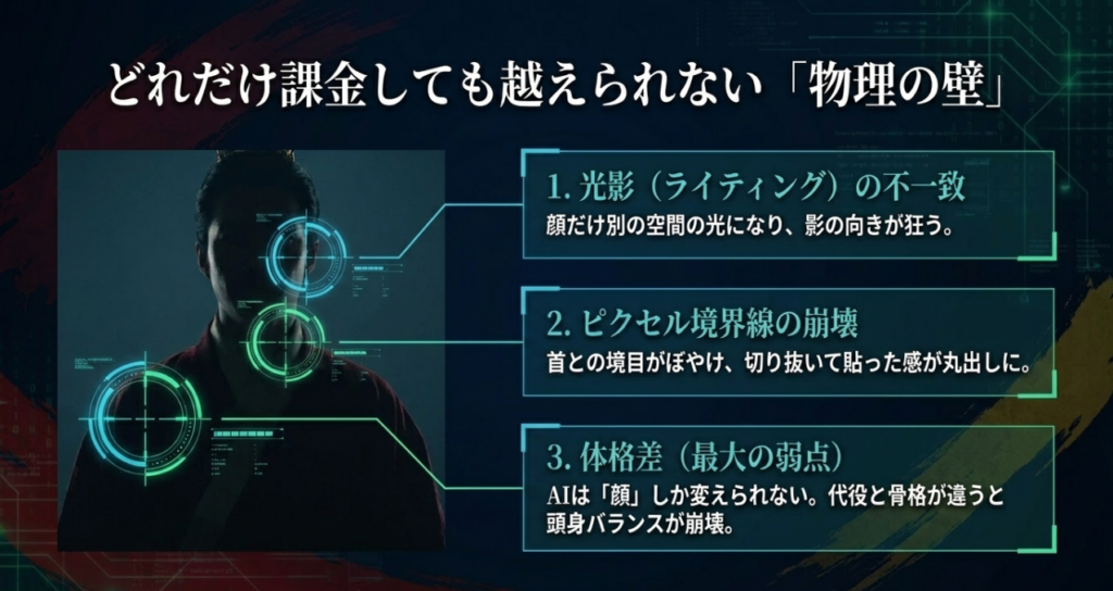 顔が浮いて見える3つの技術的な理由