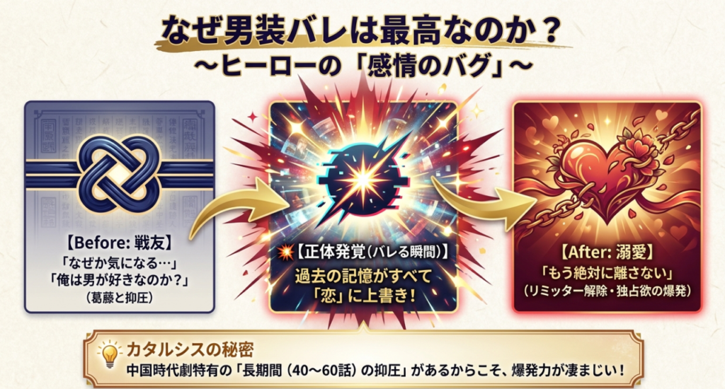 ヒーローの感情が一瞬でバグる瞬間