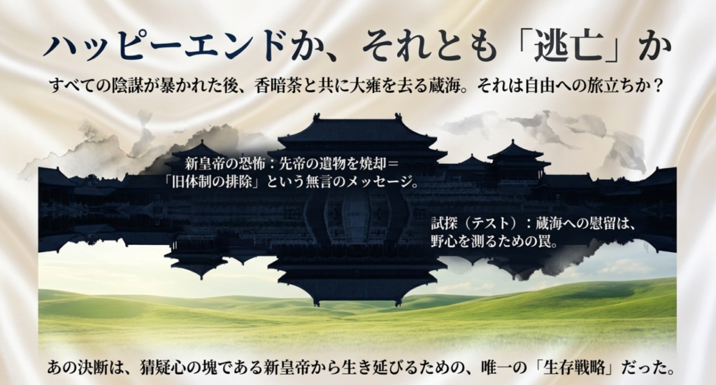 ハッピーエンドか？ラストシーンの深読み