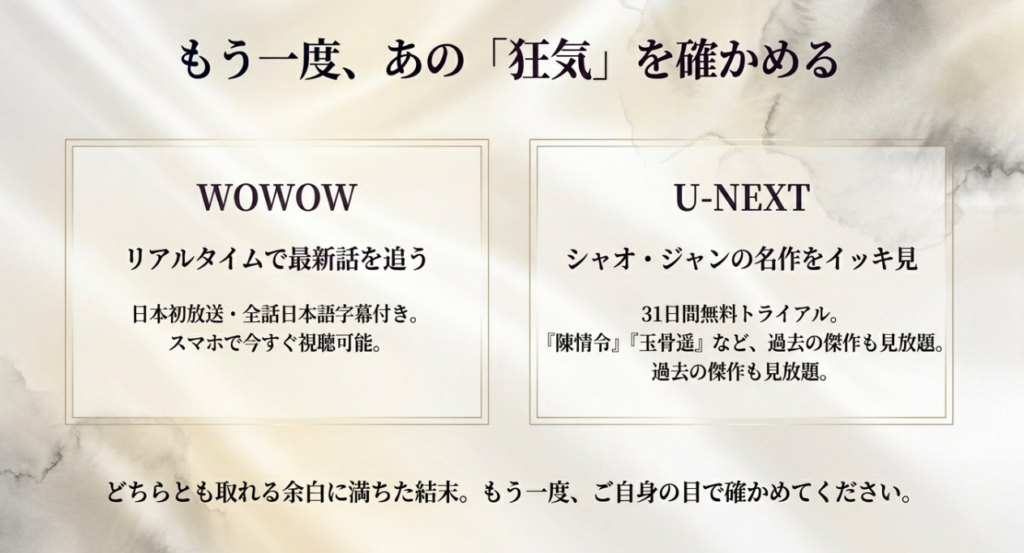 蔵海伝はどこで見られるか配信情報